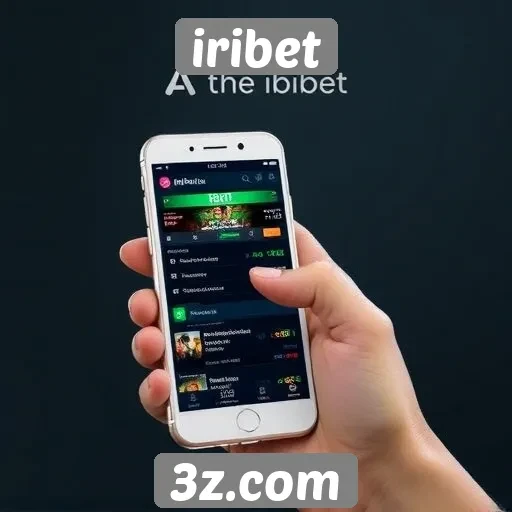 Funcionalidades do aplicativo iribet para smartphones