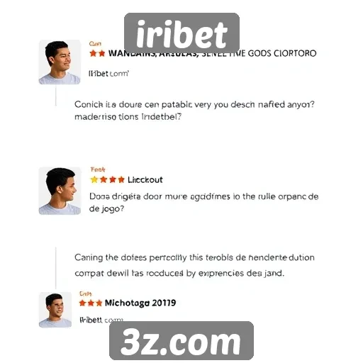 Depoimentos de jogadores sobre o iribet